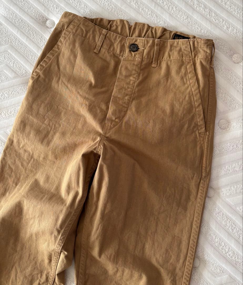 極美品！or Slow フレンチワークパンツ XS bshop オアスロウ