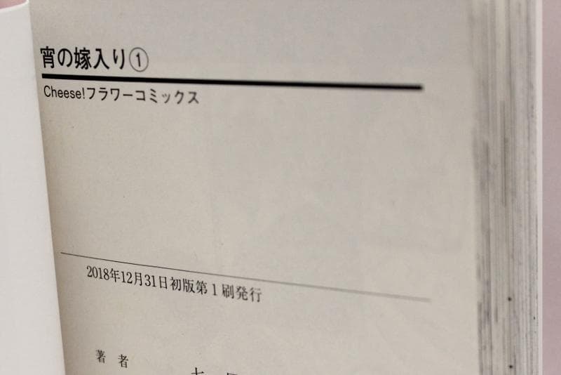 【サイン本】　宵の嫁入り　1巻　七尾美緒　直筆イラスト入り　希少