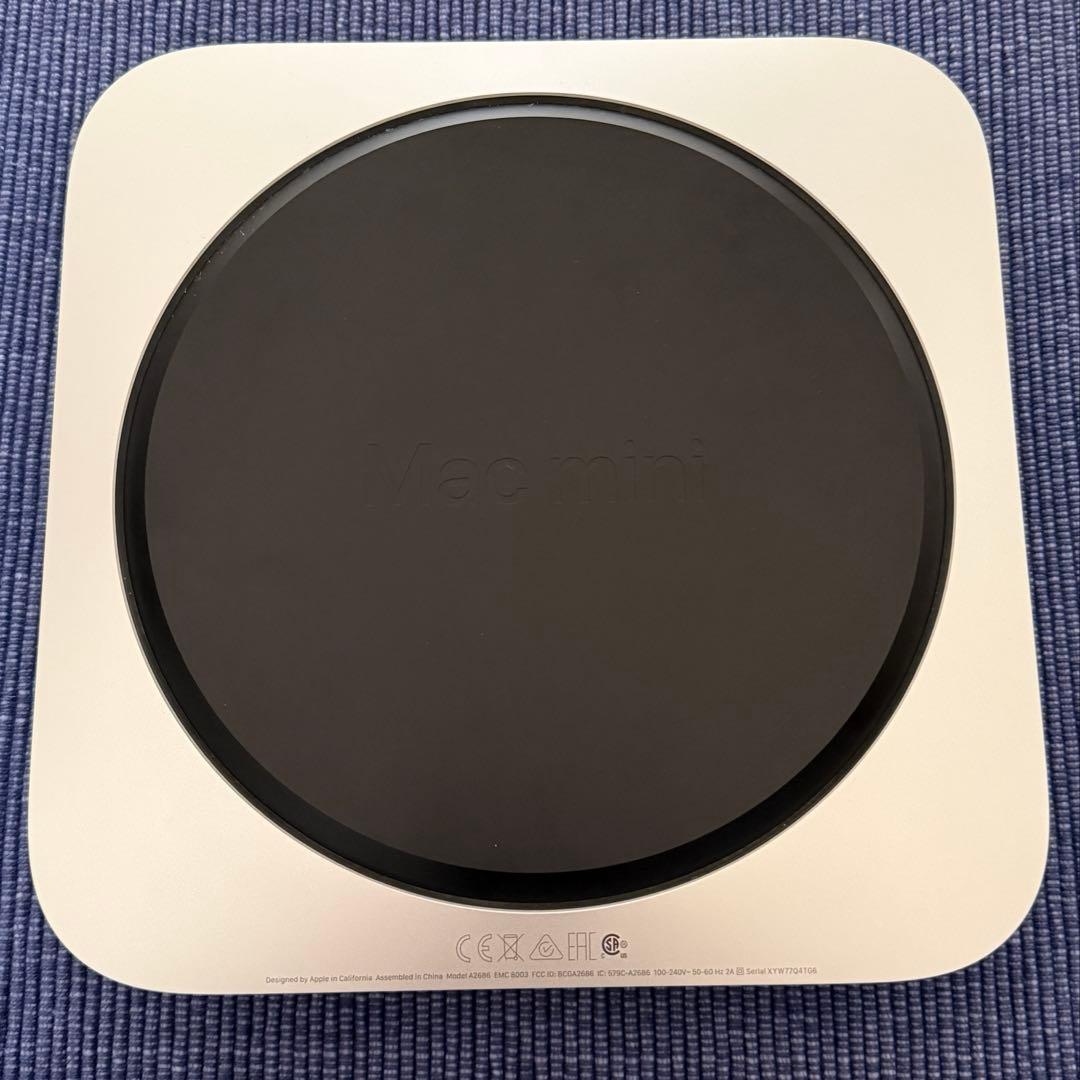Mac mini M2 RAM8GB SSD256GB キーボード付き