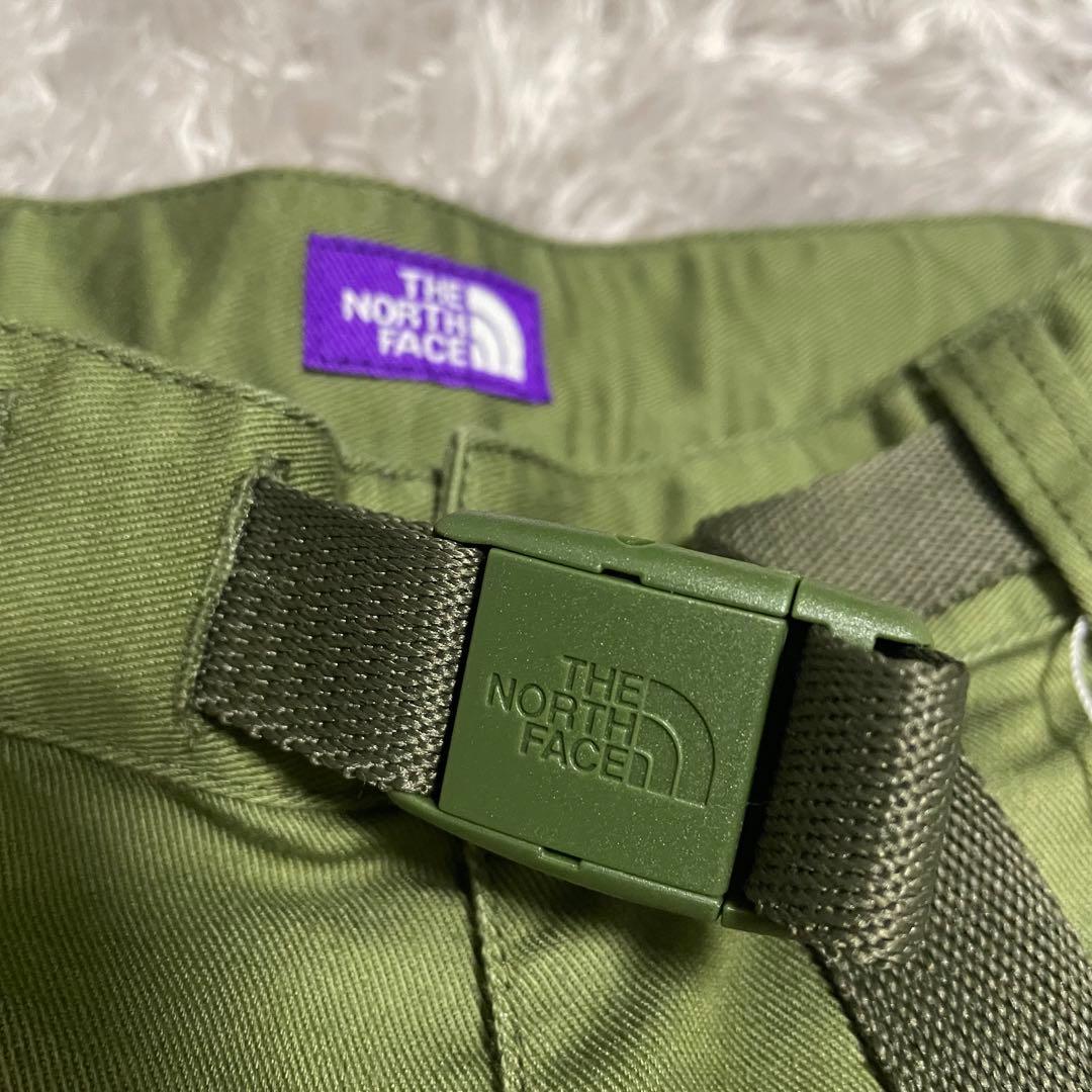 新品タグ付ノースフェイス パープルレーベル　チノパン ワイドジッパーフライ 30