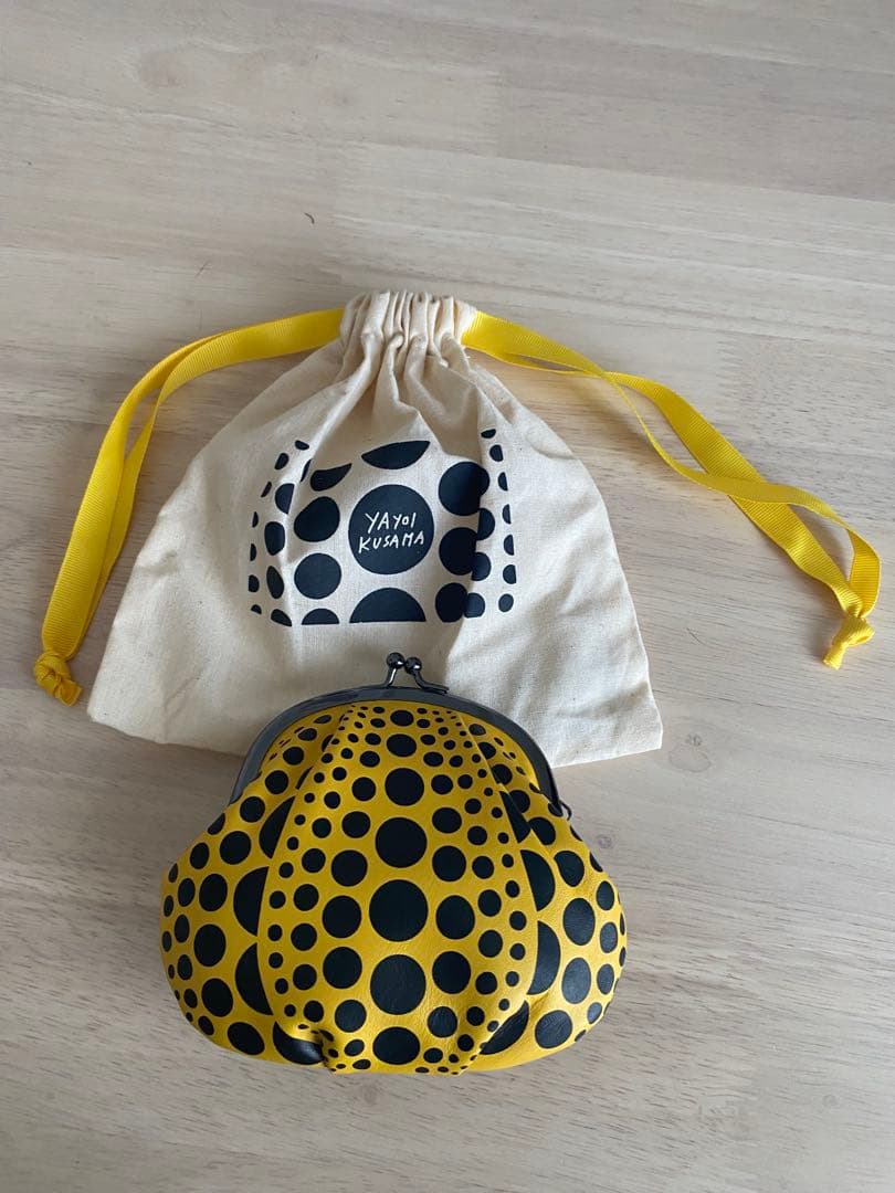 草間彌生　がま口 ケース　新品未使用