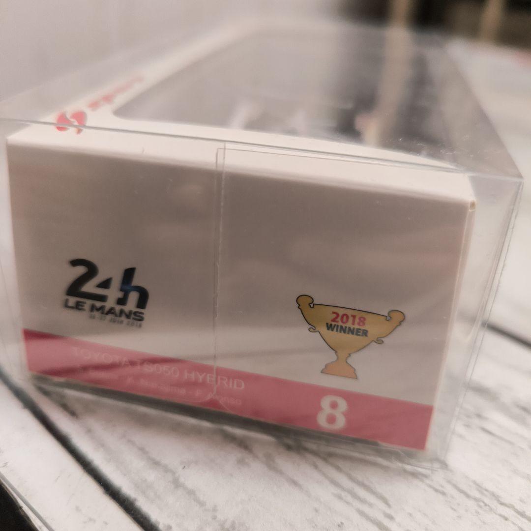 TOYOTA TS050 HYBRID 2018年　中嶋選手の直筆サイン入り