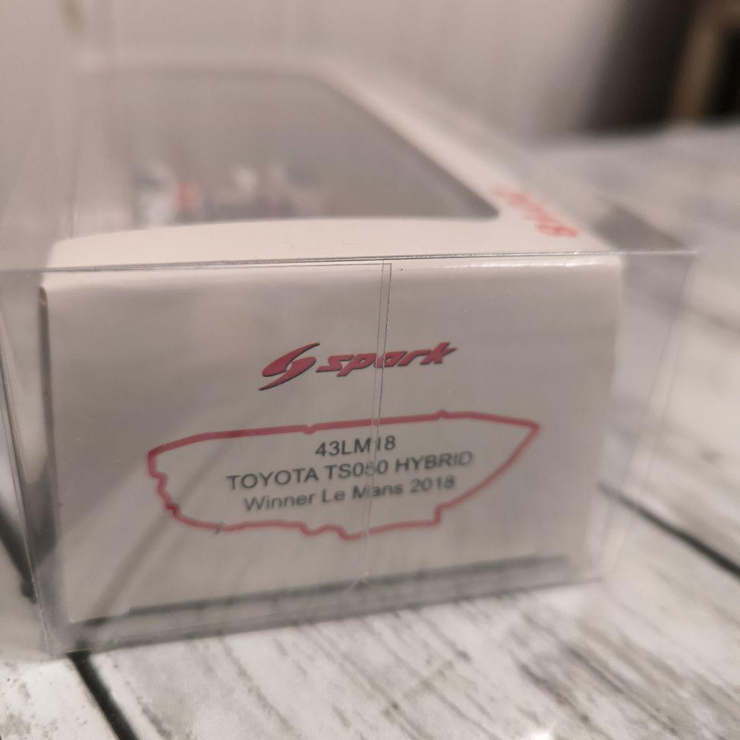 TOYOTA TS050 HYBRID 2018年　中嶋選手の直筆サイン入り