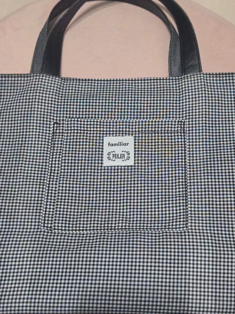 フェイラー×Familiar 手提げバッグ