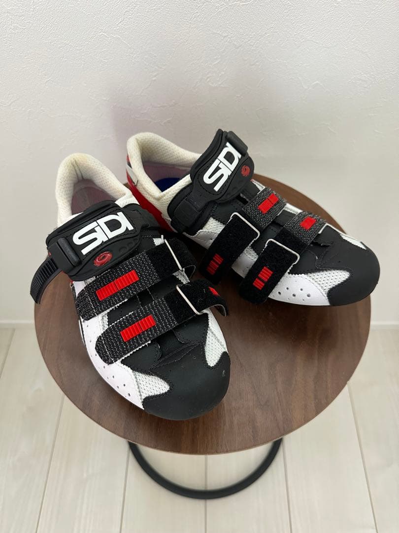 SIDI ロードシューズ ホワイト/ブラック/レッド