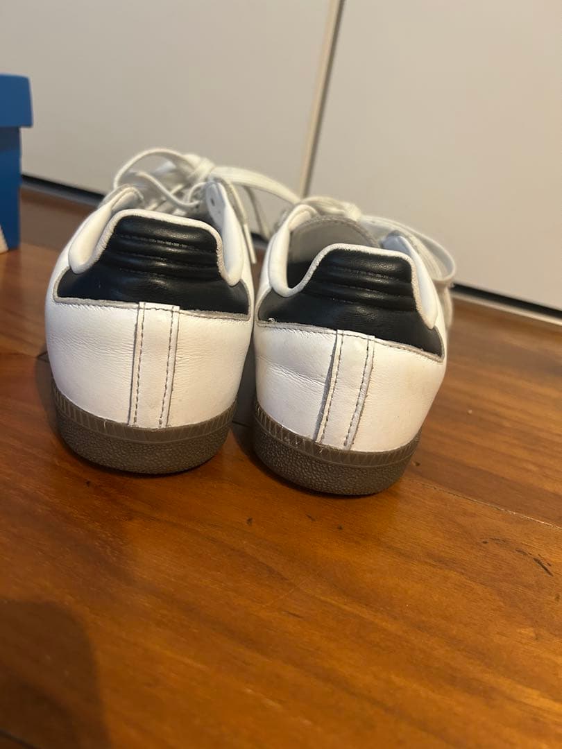 adidas Samba OG 24cm ホワイト/グレー/ブラック
