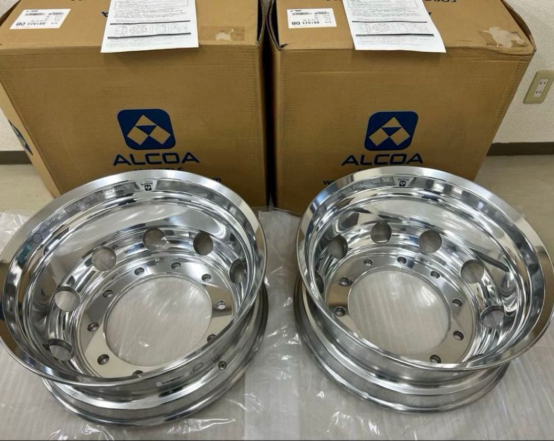 アルコア　デュラブライト　アルミホイール　10穴　2本　本日24時まで特別価格！