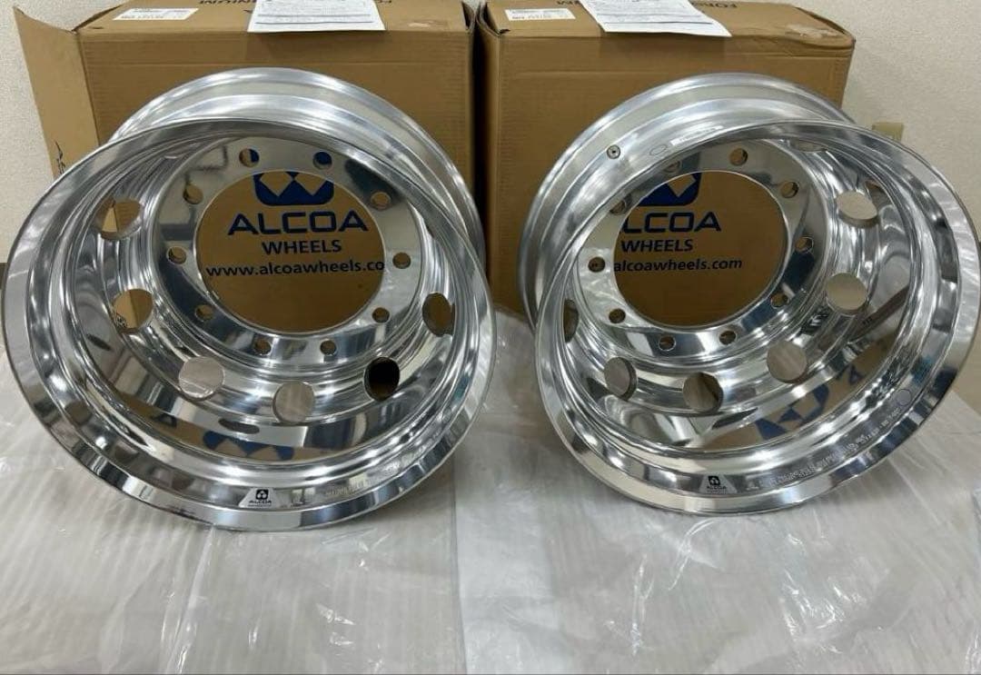 アルコア　デュラブライト　アルミホイール　10穴　2本　本日24時まで特別価格！