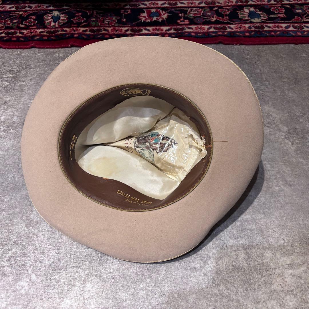 50s ヴィンテージ STETSON ステットソン オープンロード ハット 3X