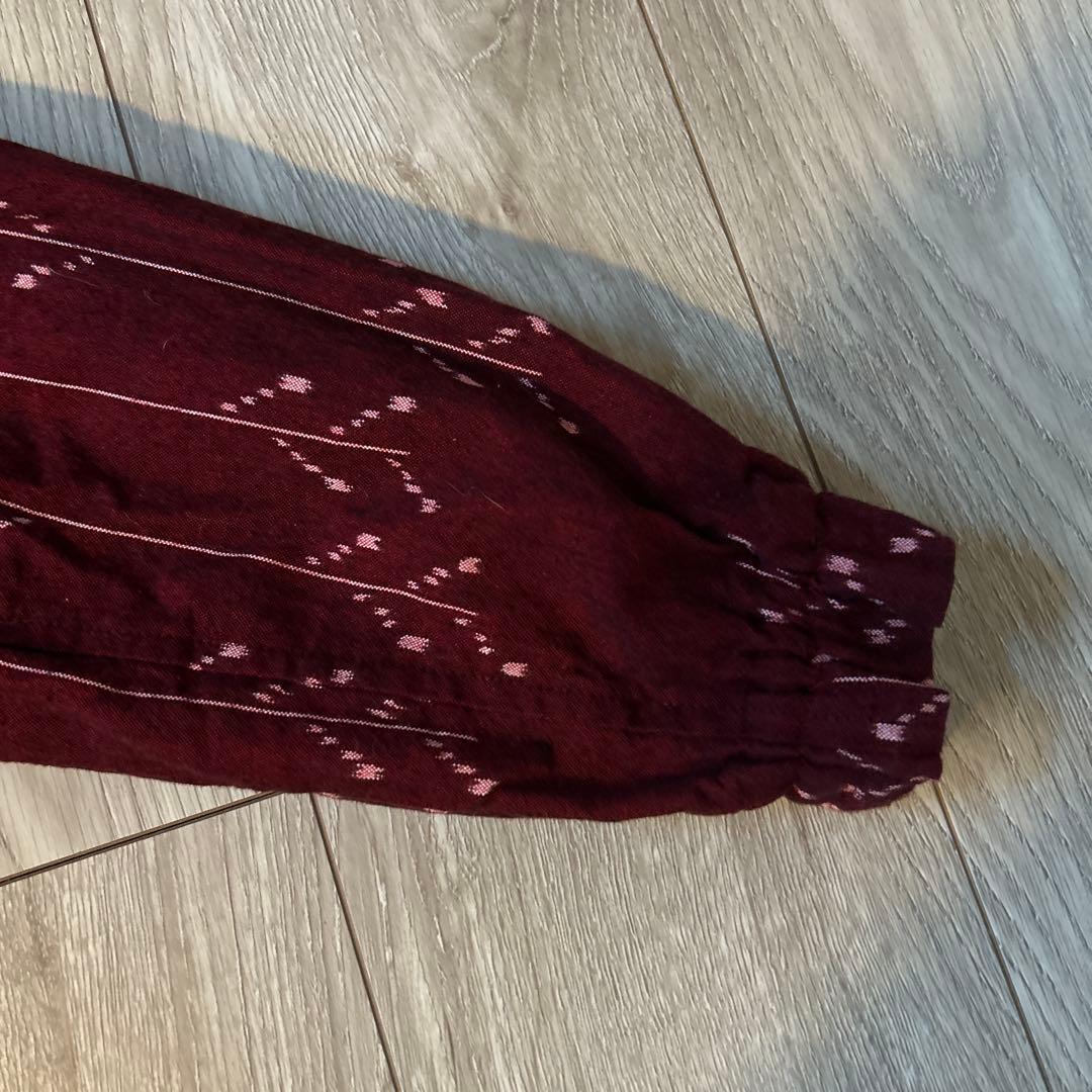 儀右ヱ門　ギエモン　久留米絣　ジャケット　チュニック　はおり