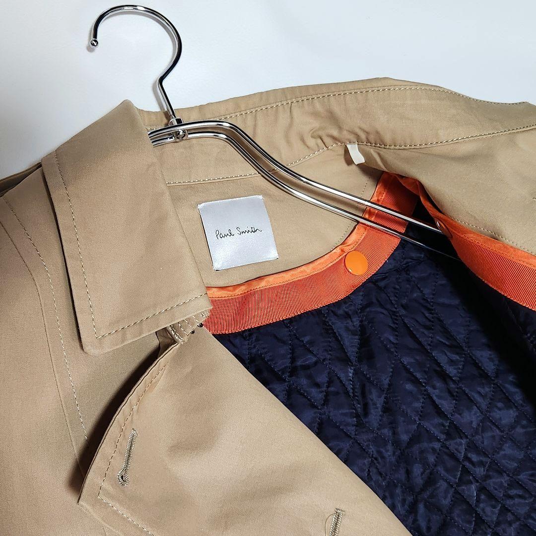 美品 大きいサイズ ポールスミス ライナー付きトレンチコート ベルト ベージュ