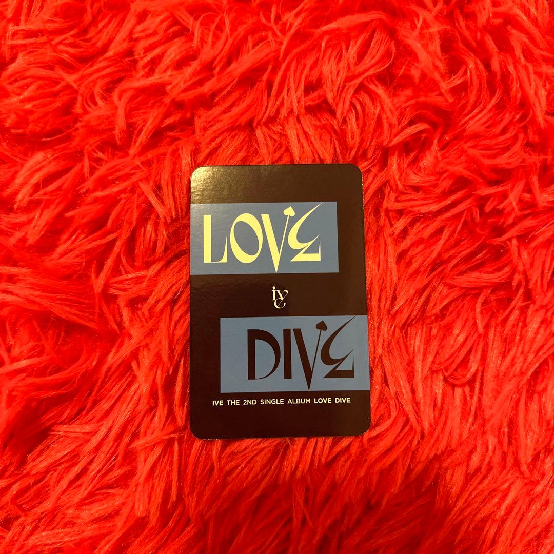 ive love dive soundwave 特典トレカ　ウォニョン