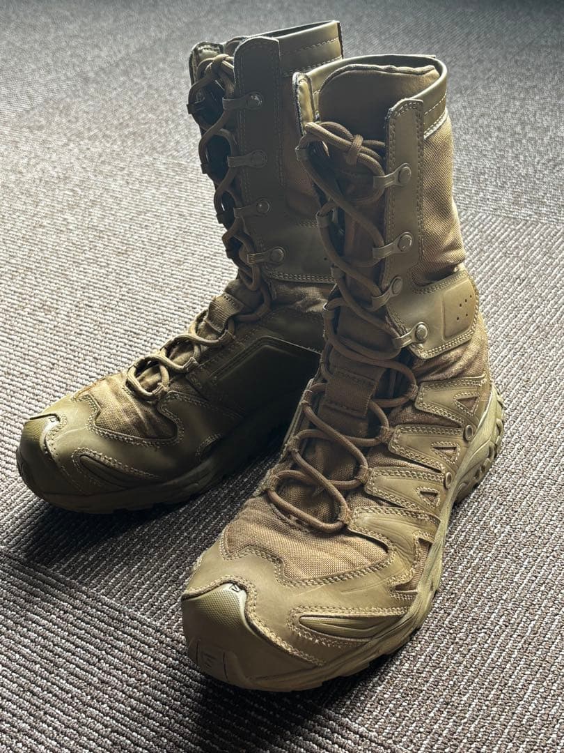 美品　サロモン XA FORCES JUNGLE 特殊部隊　デザートブーツ