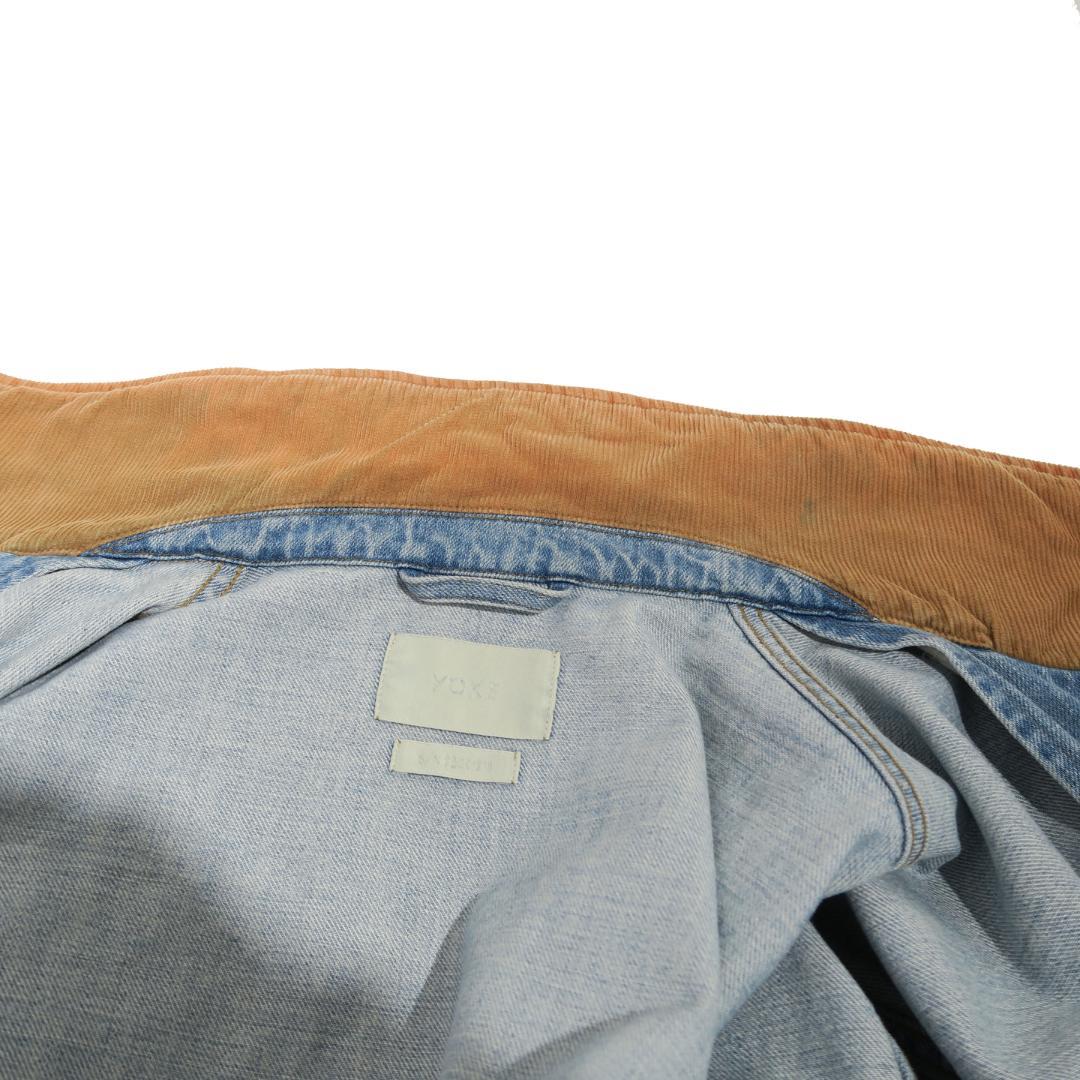 ジャケット・アウター YOKE Vintaged Denim Coverall Half Coat