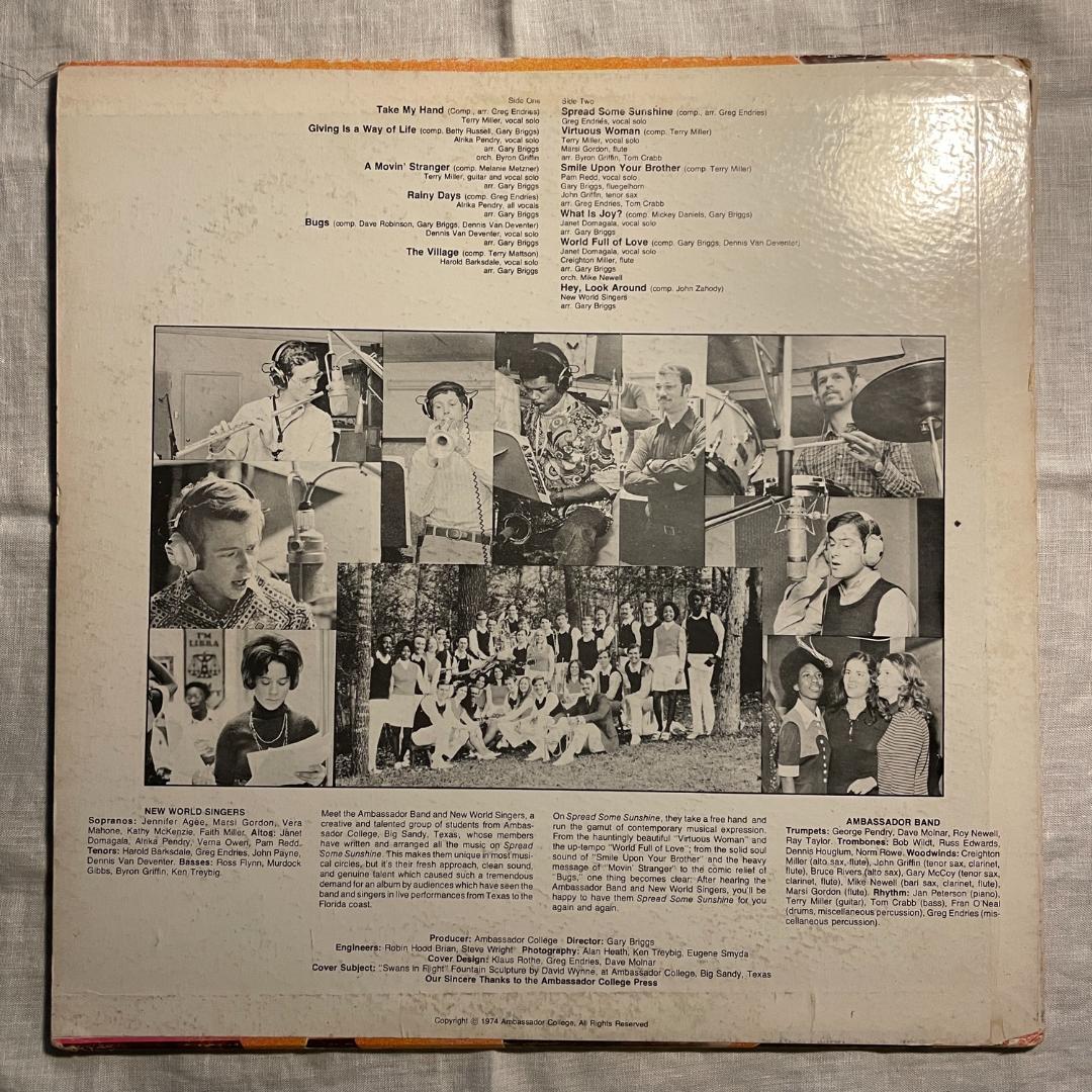 洋楽 The Ambassador Spread Some Sunshine