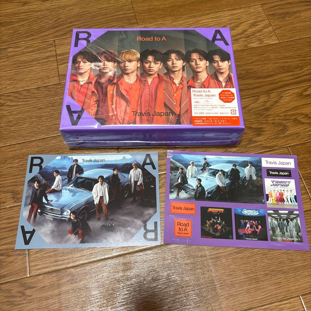 TravisJapan Road to A FC限定盤　オリジナルポーチ付き