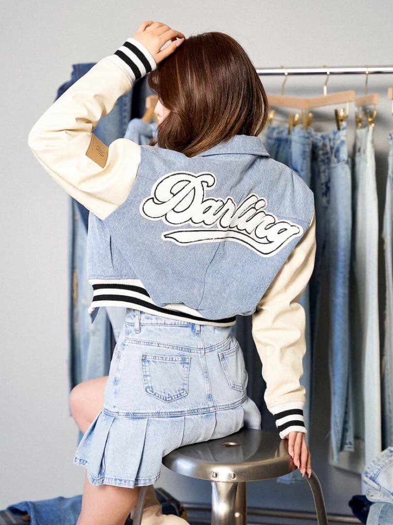 【新品】Darich コンパクトデニムスタジャン