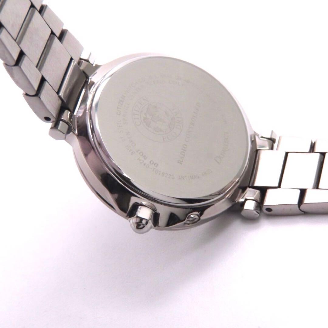 美品 EC1010 57X クロスシー 電波ソーラー シチズン 時計 レディース