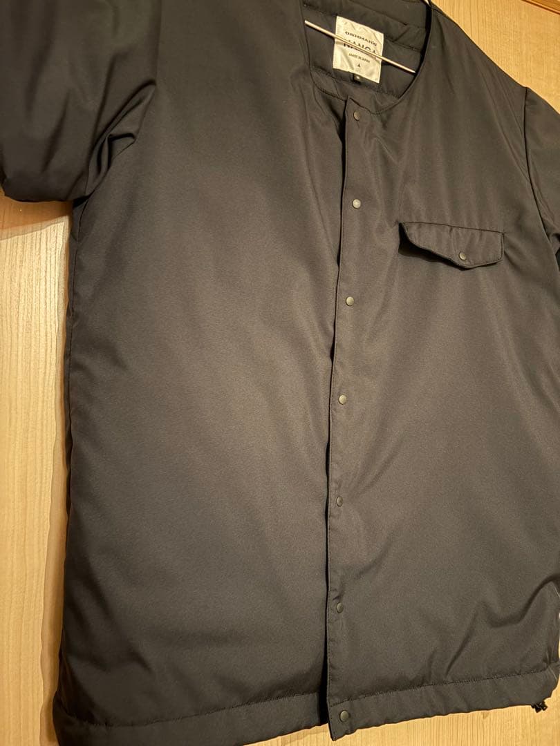 オッシュマンズ別注 ナンガ NANGA 半袖ダウン Mサイズ ブラック