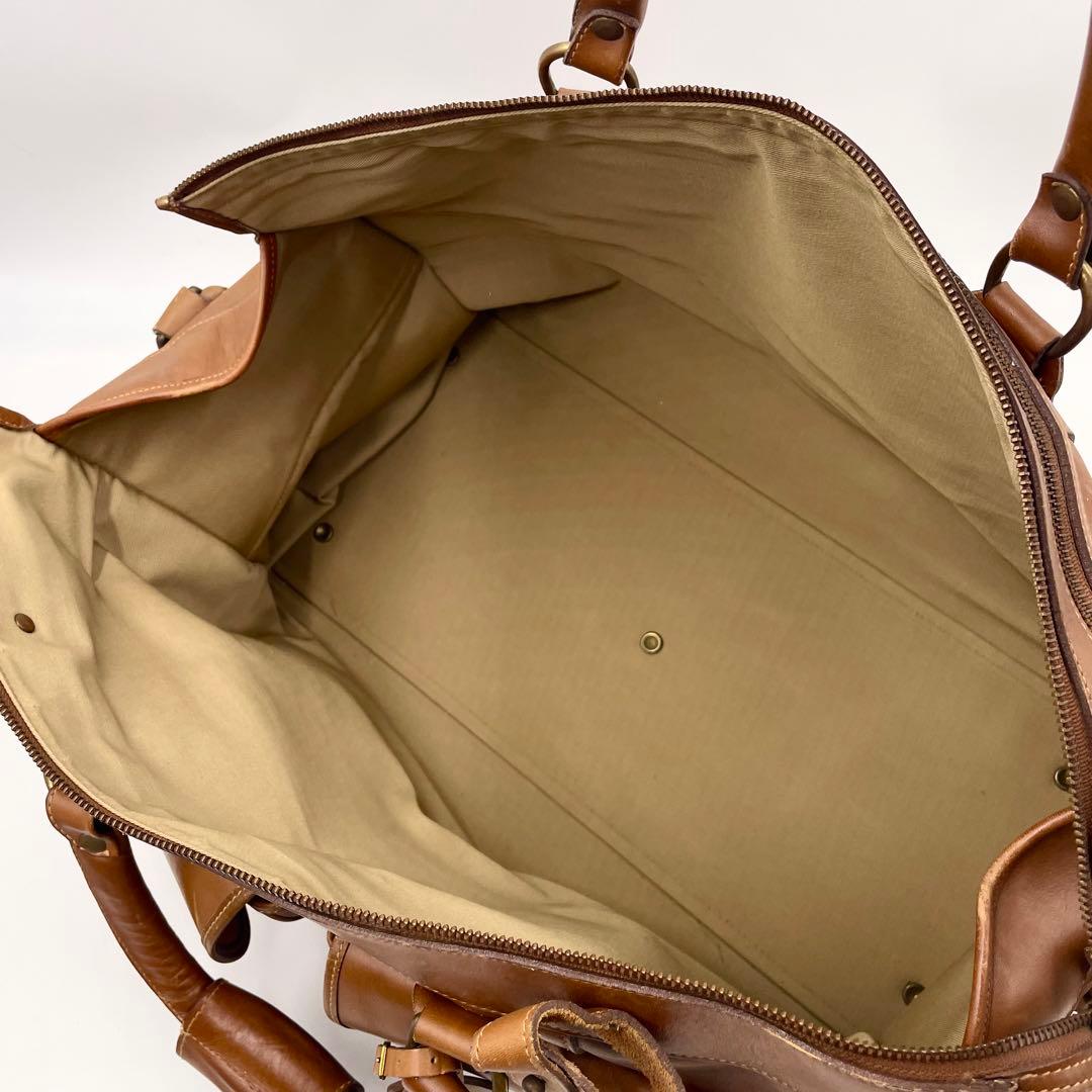 GHURKA グルカ No.2 ボストンバッグ 2way 大容量 オールレザー