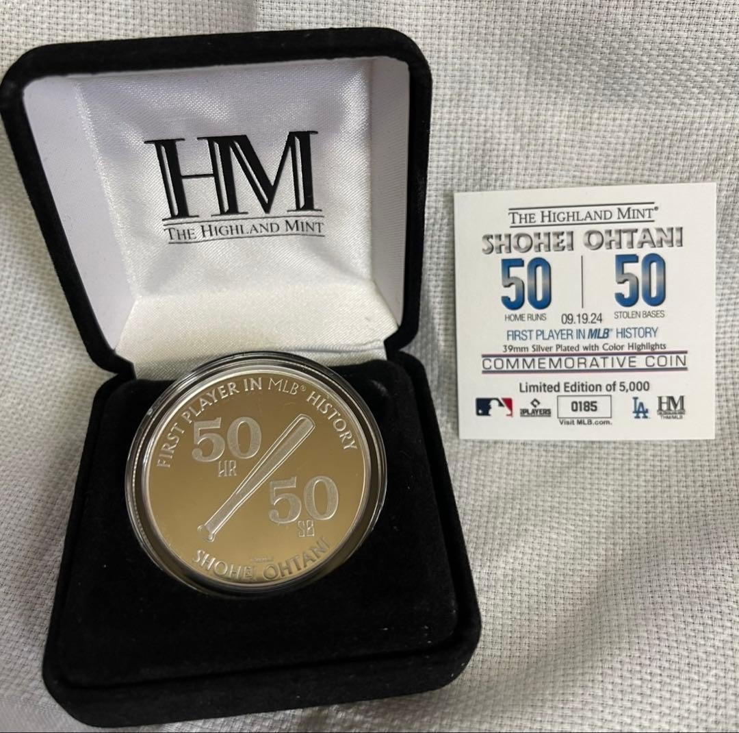大谷翔平 50/50 達成記念 シルバー
