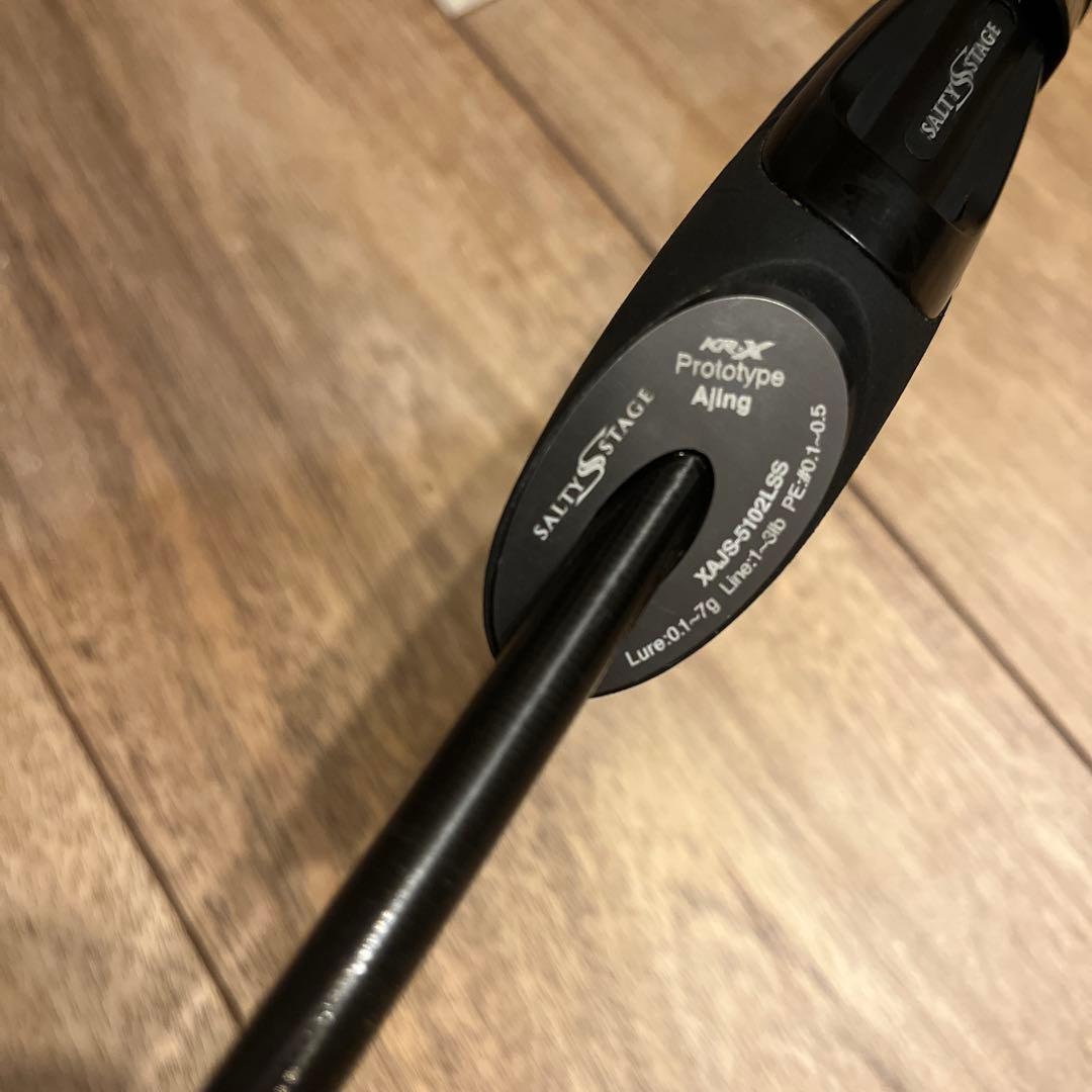 SaltyStage Prototype 5102LSSアジングロッド