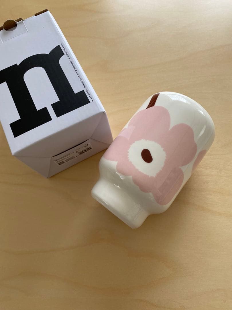 もんち　マリメッコ　新品　Unikko ウニッコ　フラワーベース