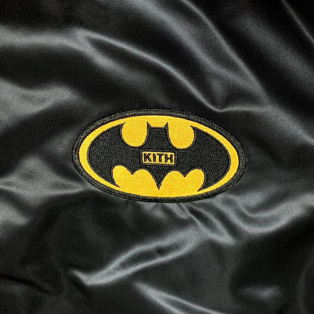 KITH x Batman Satin Bomber Jacket スタジャン