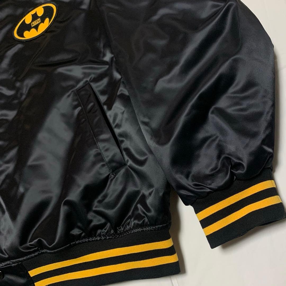 KITH x Batman Satin Bomber Jacket スタジャン