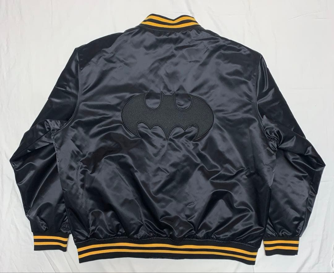 KITH x Batman Satin Bomber Jacket スタジャン