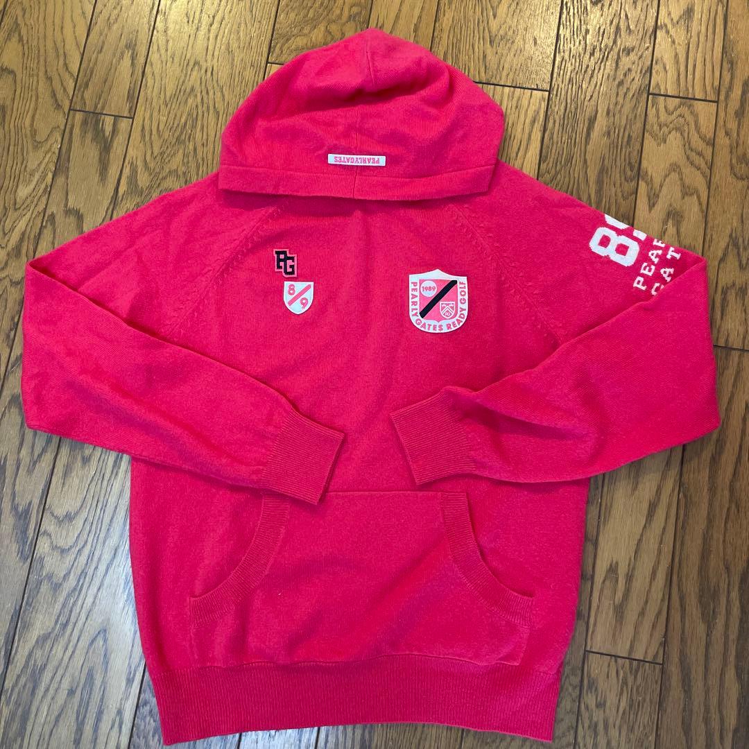 PEARY GATES フード付きカシミヤ混セーター