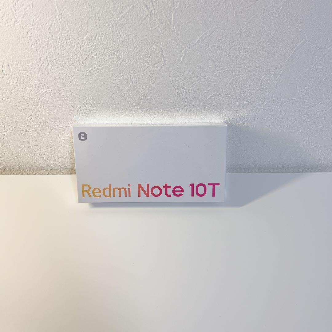 RedmiNote10T【新品未使用品】クリアケース付き