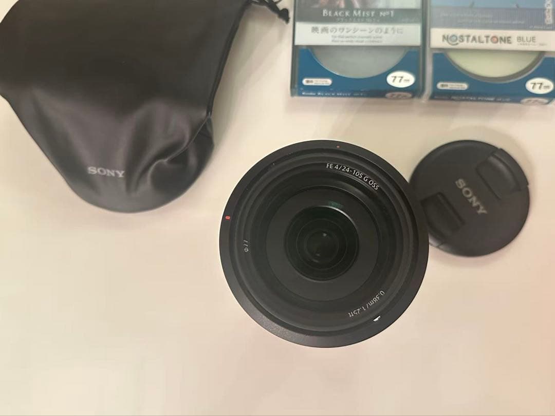 Sony FE 24-105mm F4 G OSS レンズ＋フィルター3枚セット