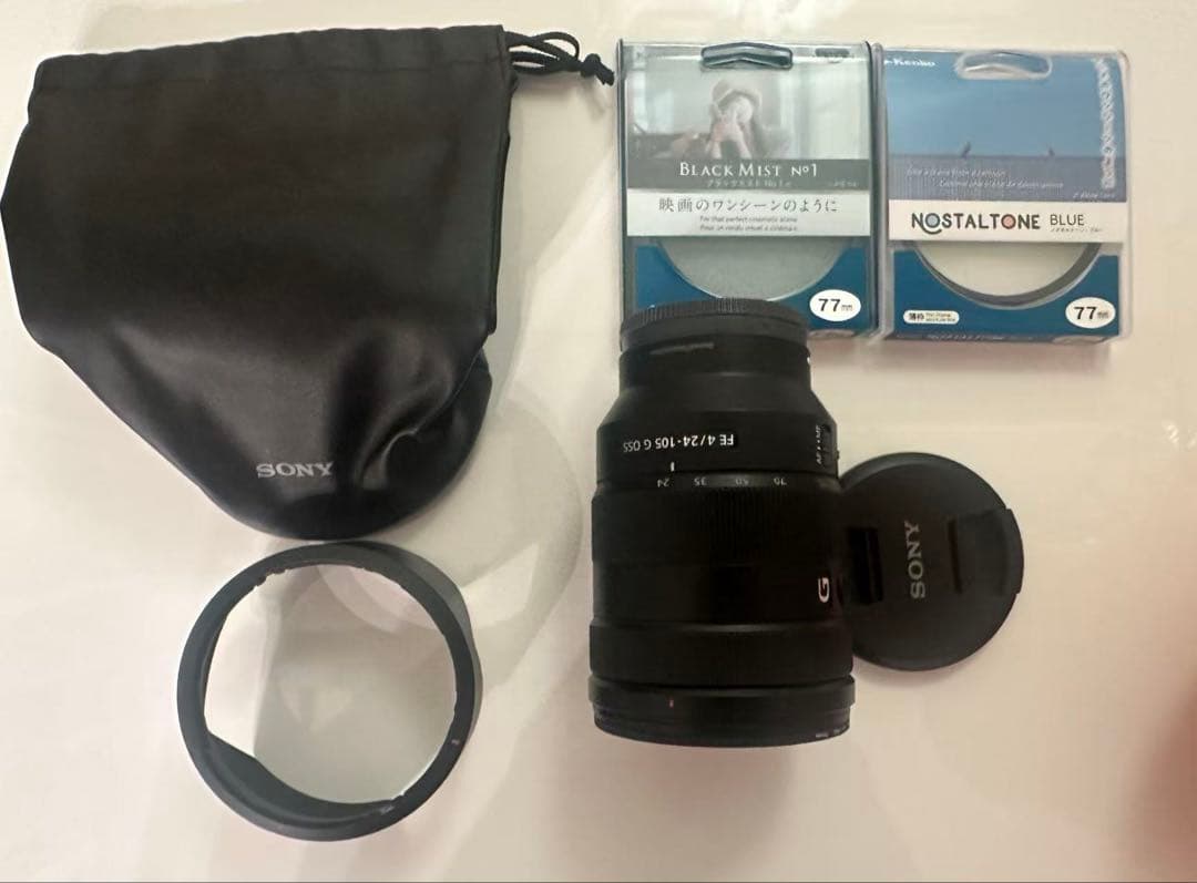 Sony FE 24-105mm F4 G OSS レンズ＋フィルター3枚セット