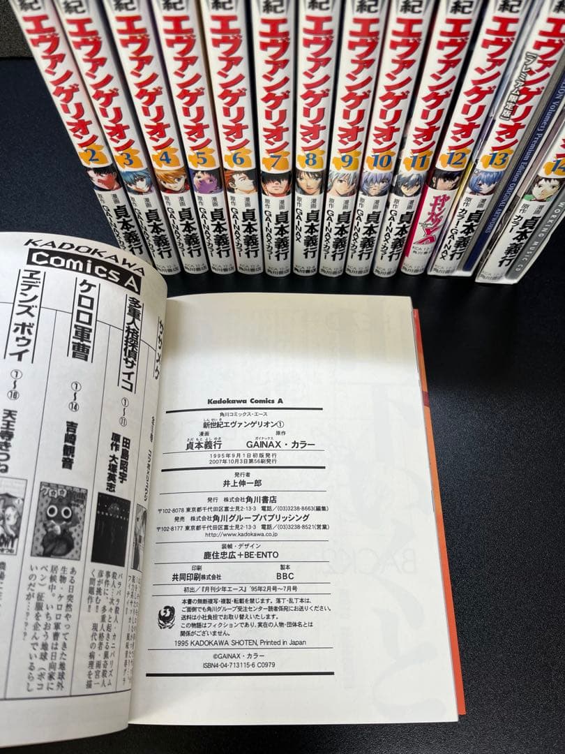 新世紀エヴァンゲリオン 全14巻 (13•14巻 プレミアム限定版付属品完備)