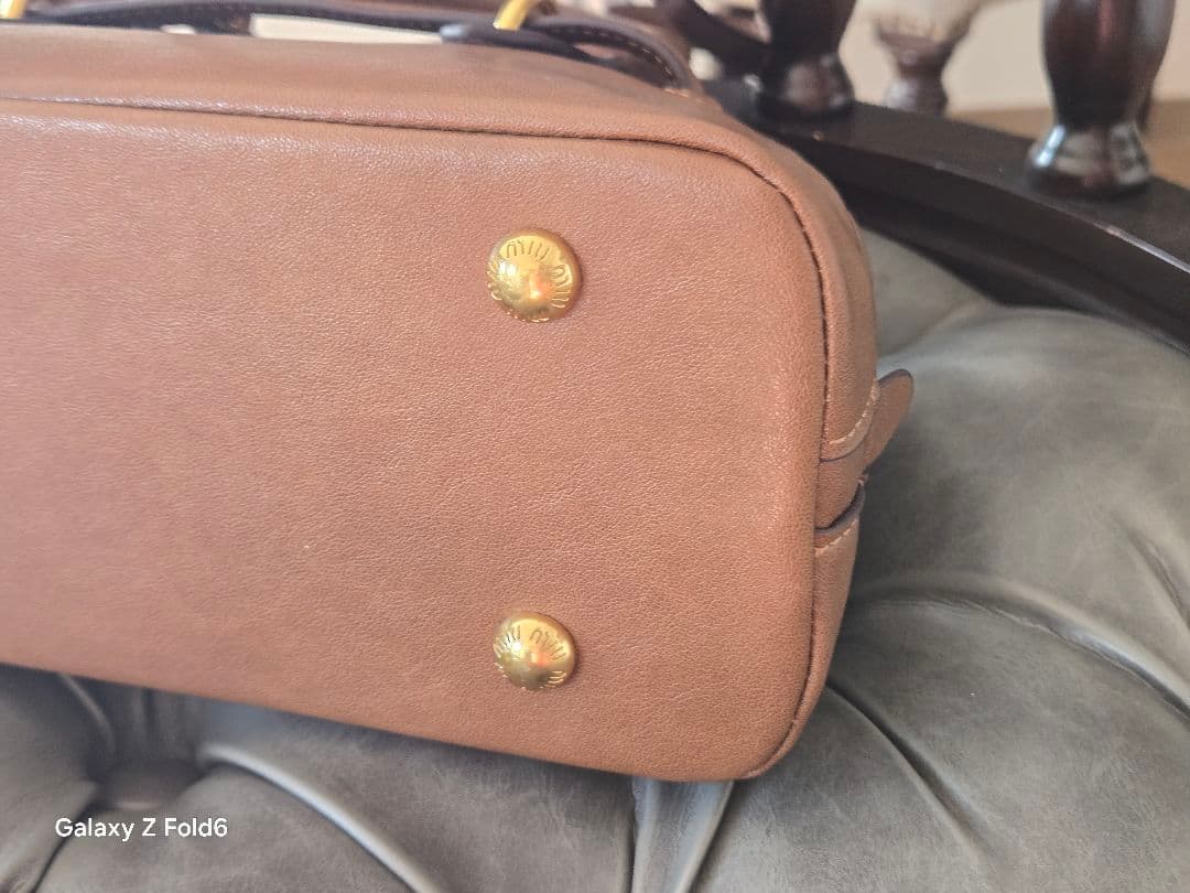 miu miu (ミュウミュウ) アルカディ レザーバッグ