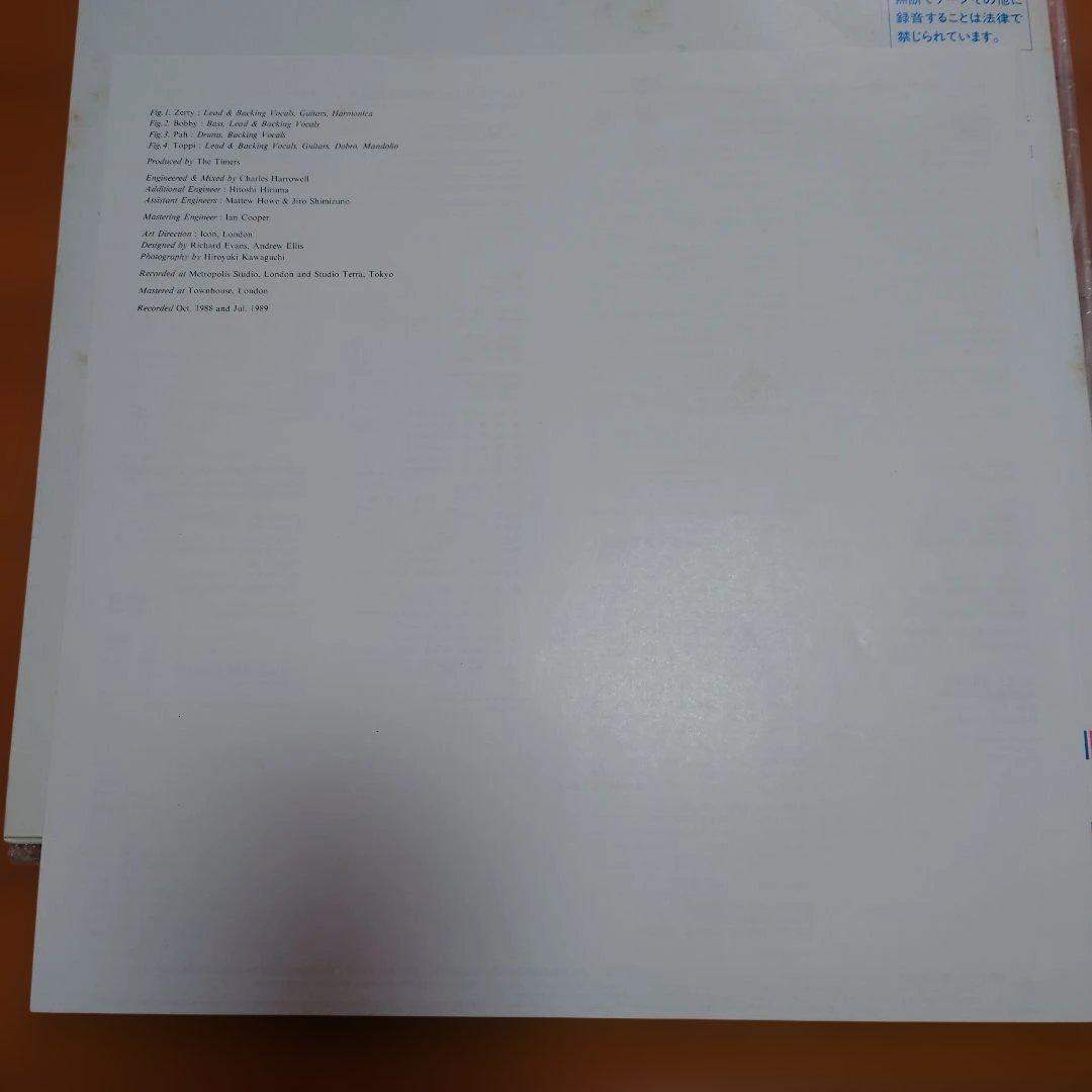 【人気盤】THE TIMERS / タイマーズ 初回帯付 限定ピクチャーディスク