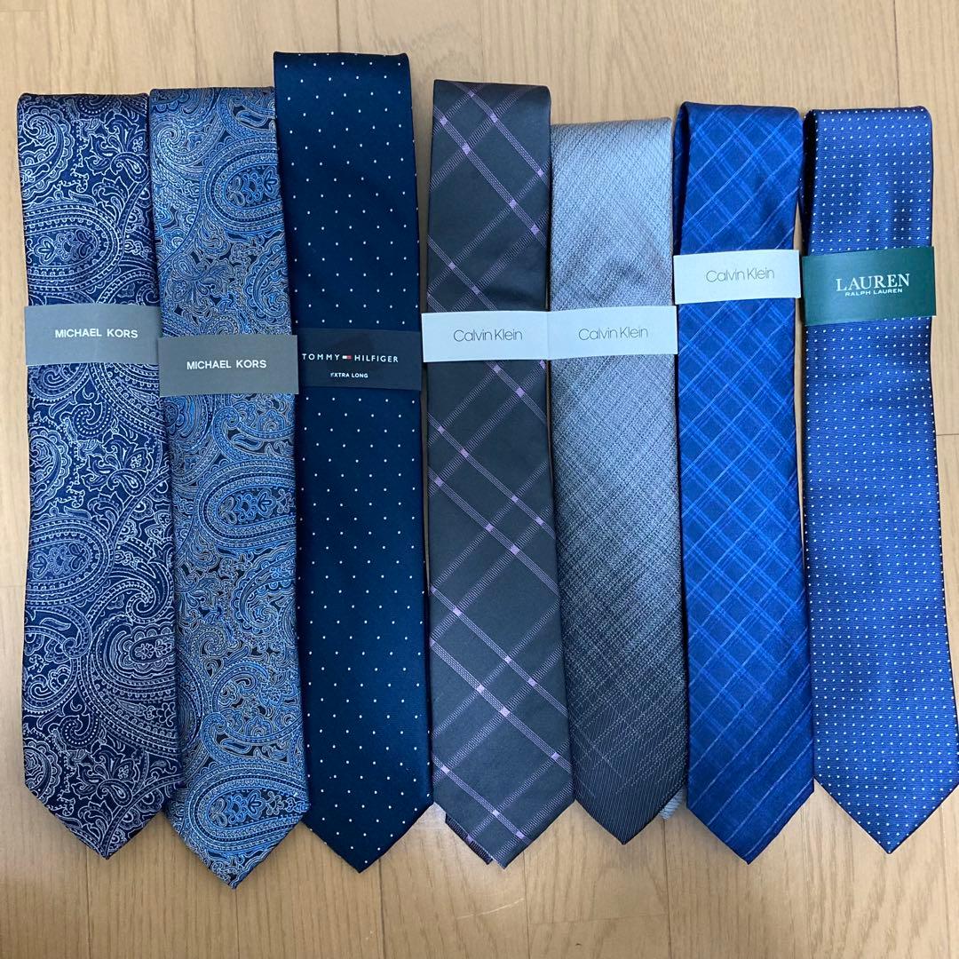 未使用ブランドネクタイ7本セット