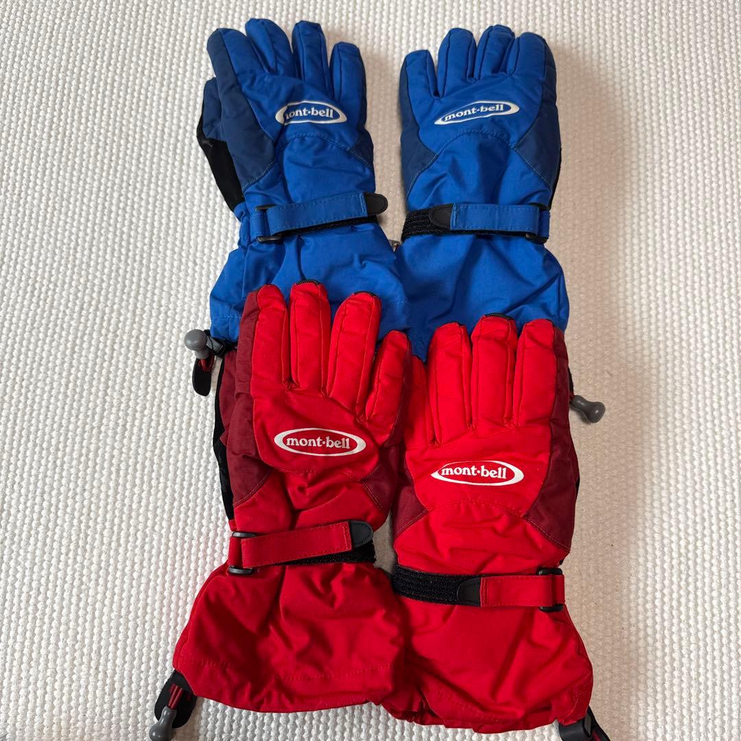 モンベルスノーウェア 上下パウダーステップ ジャケット アルパインパンツ 130