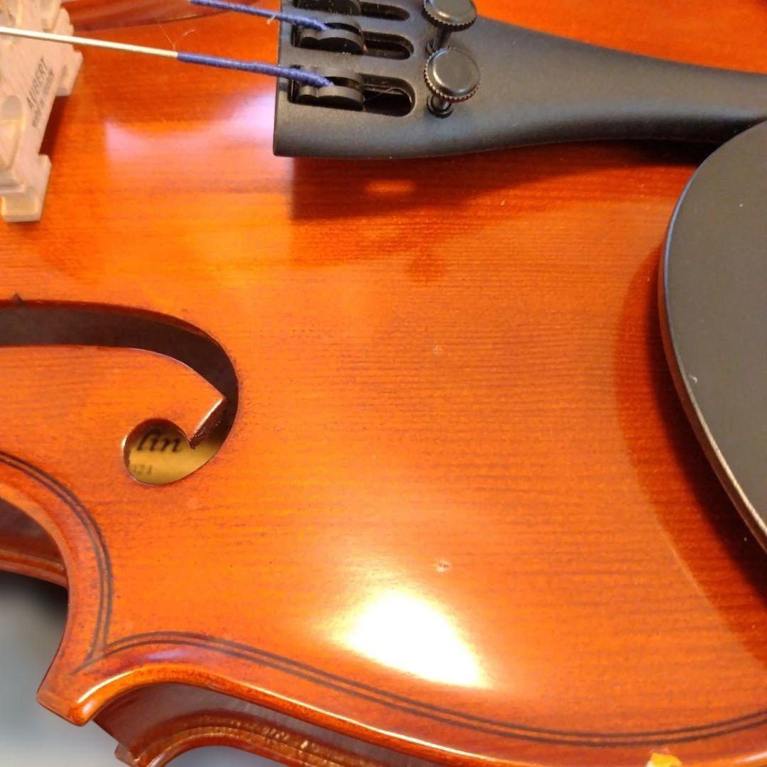 恵那Ena分数バイオリン1/2本体　弓 ソフトケース　肩当て　2021年日本製