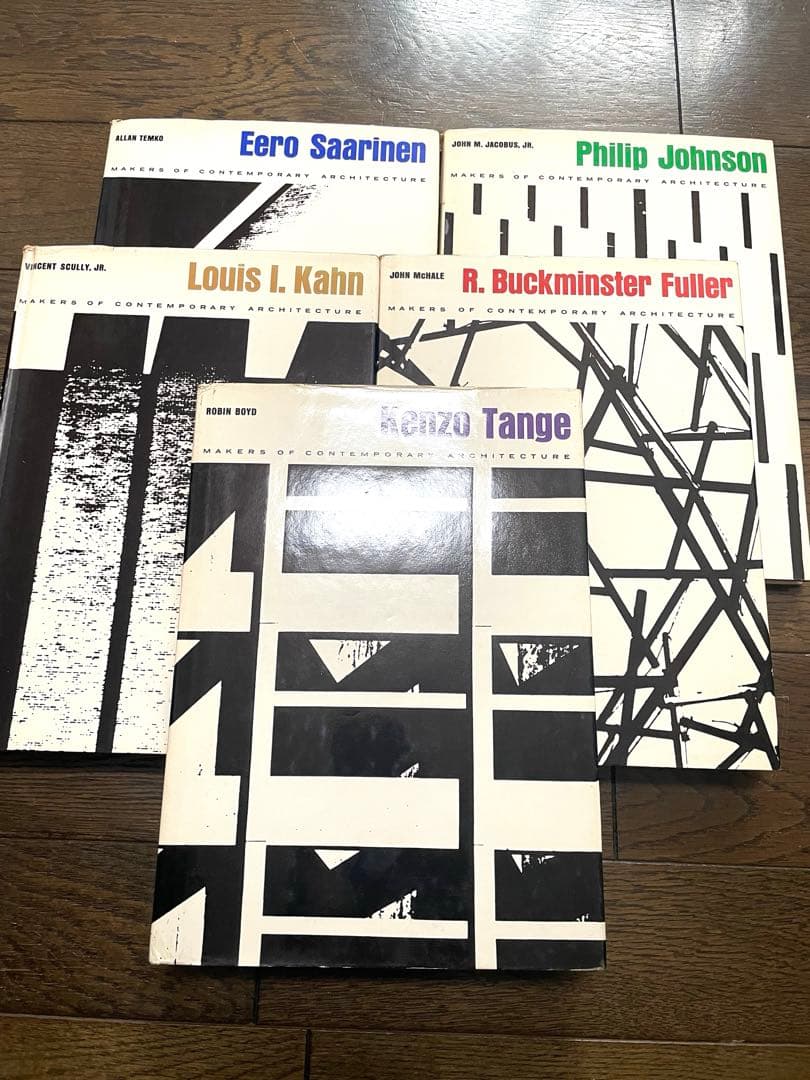 洋書 MAKERS OF CONTEMPORARY ARCHITECTURE.