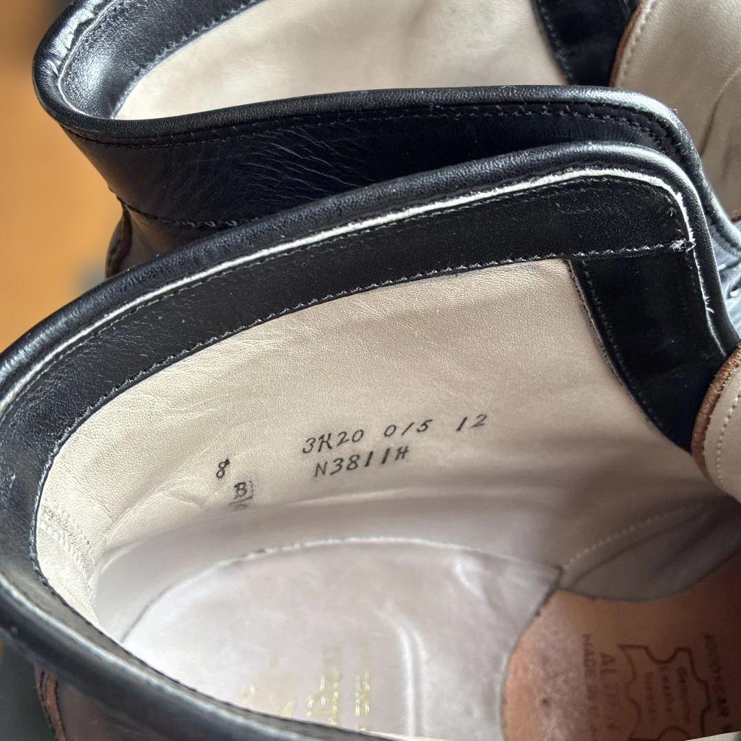 値下げAlden オールデンタンカーブーツクロムエクセルレザーN3811H 8D