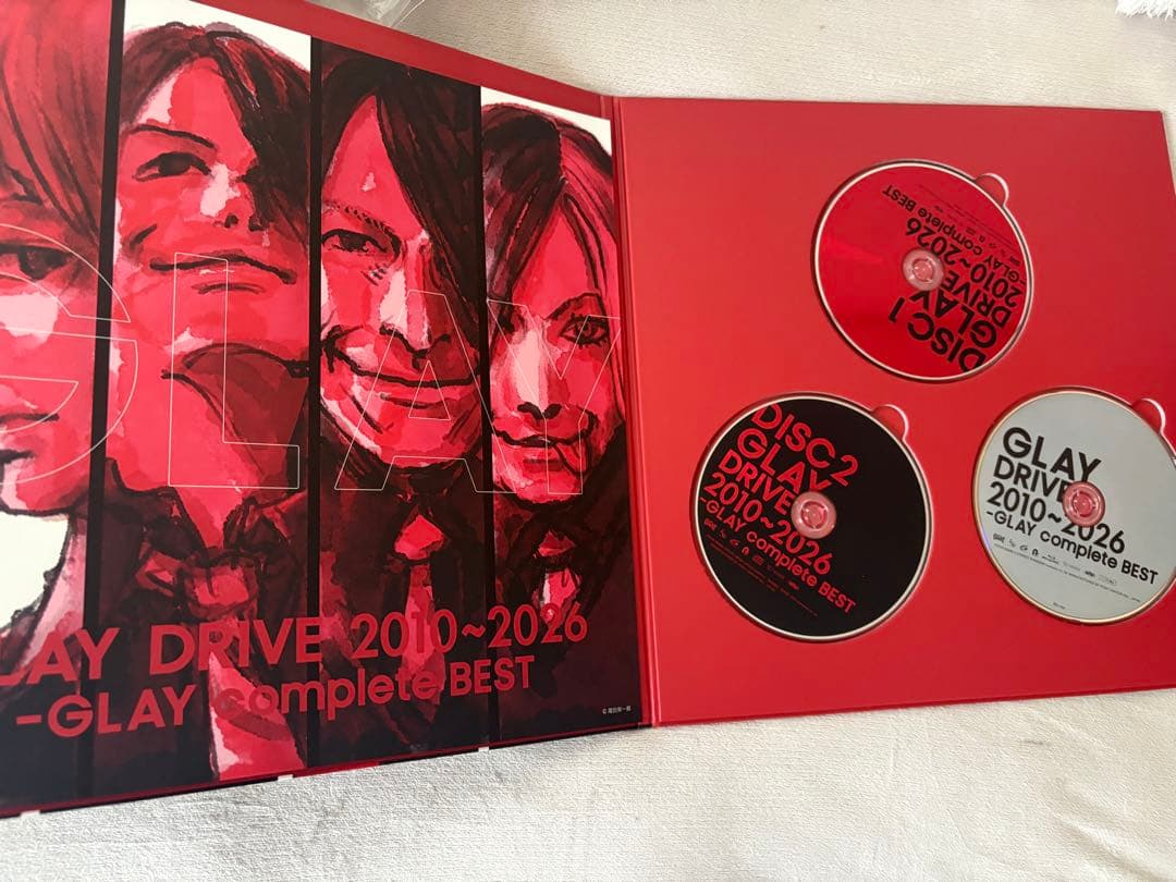 GLAY DRIVE complete BEST セット メガジャケ