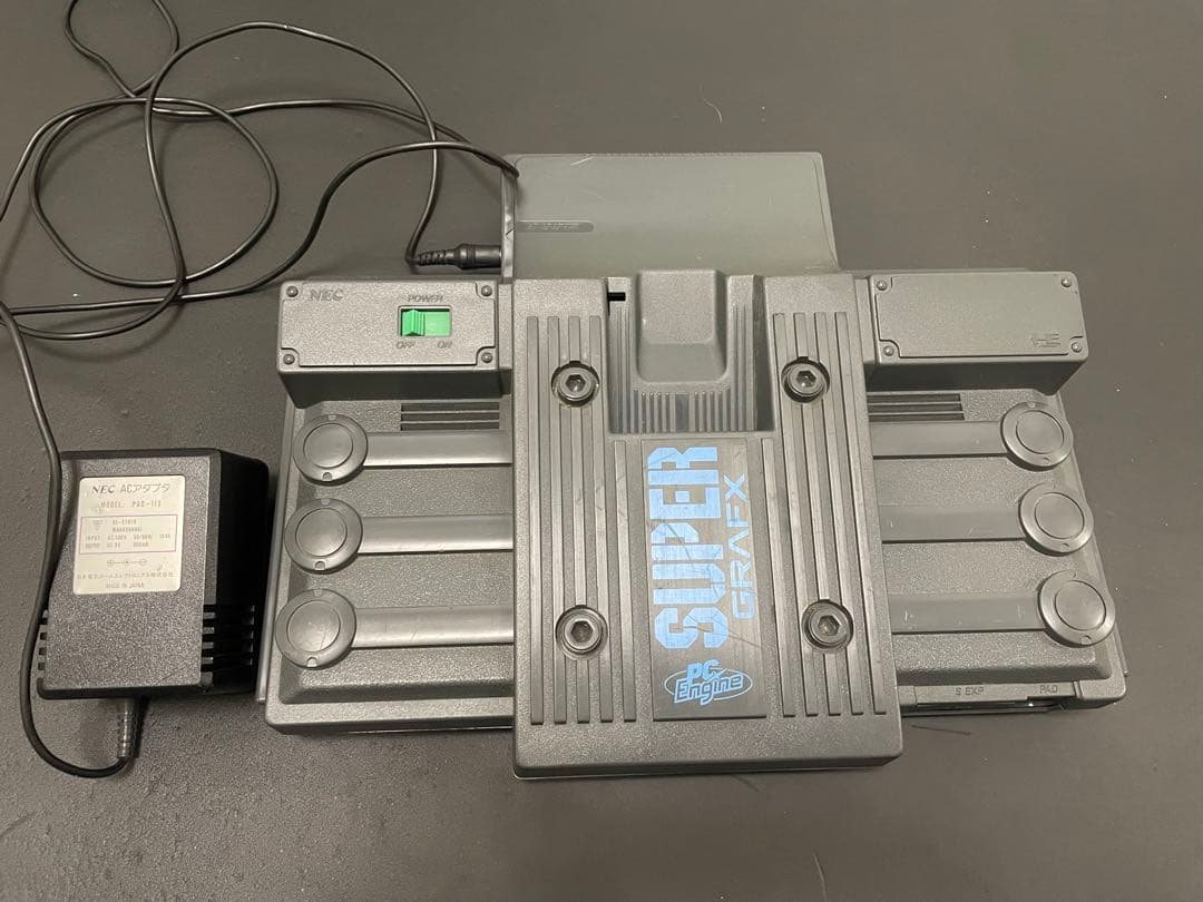 PCエンジン スーパーグラフィックス　動作未確認　本体　⚠️ジャンク