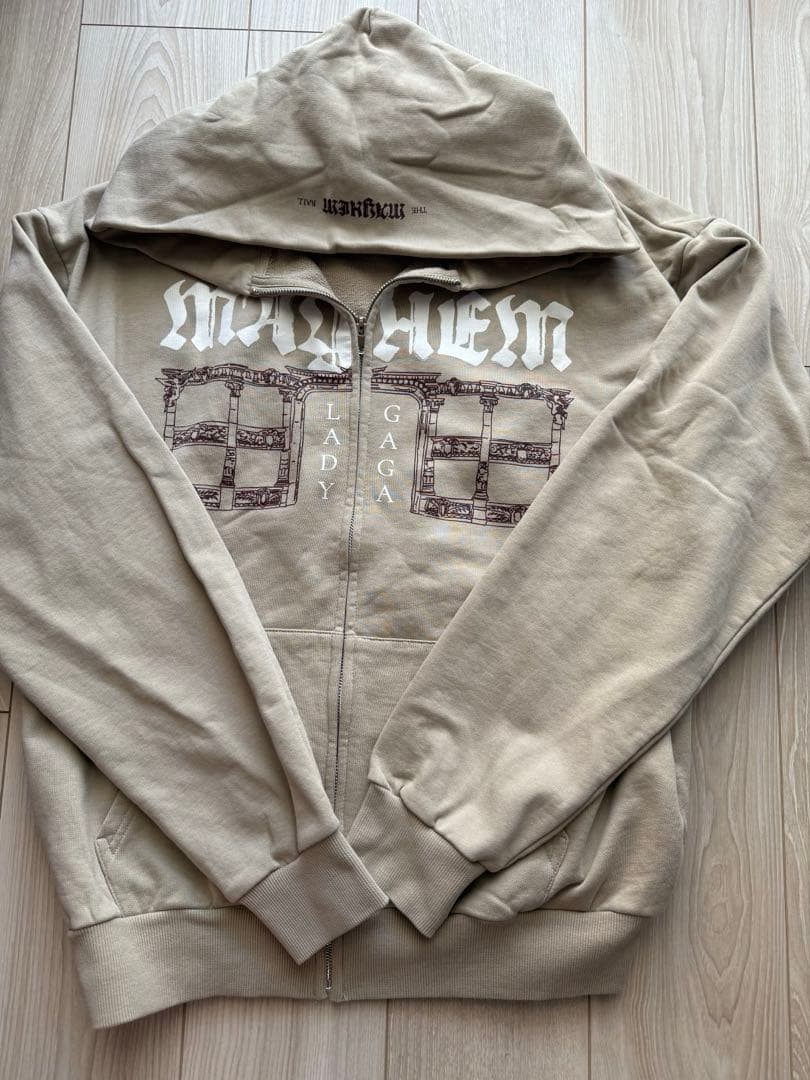 新品　レディーガガ　メイヘム　ジップパーカー　L ツアーグッズ