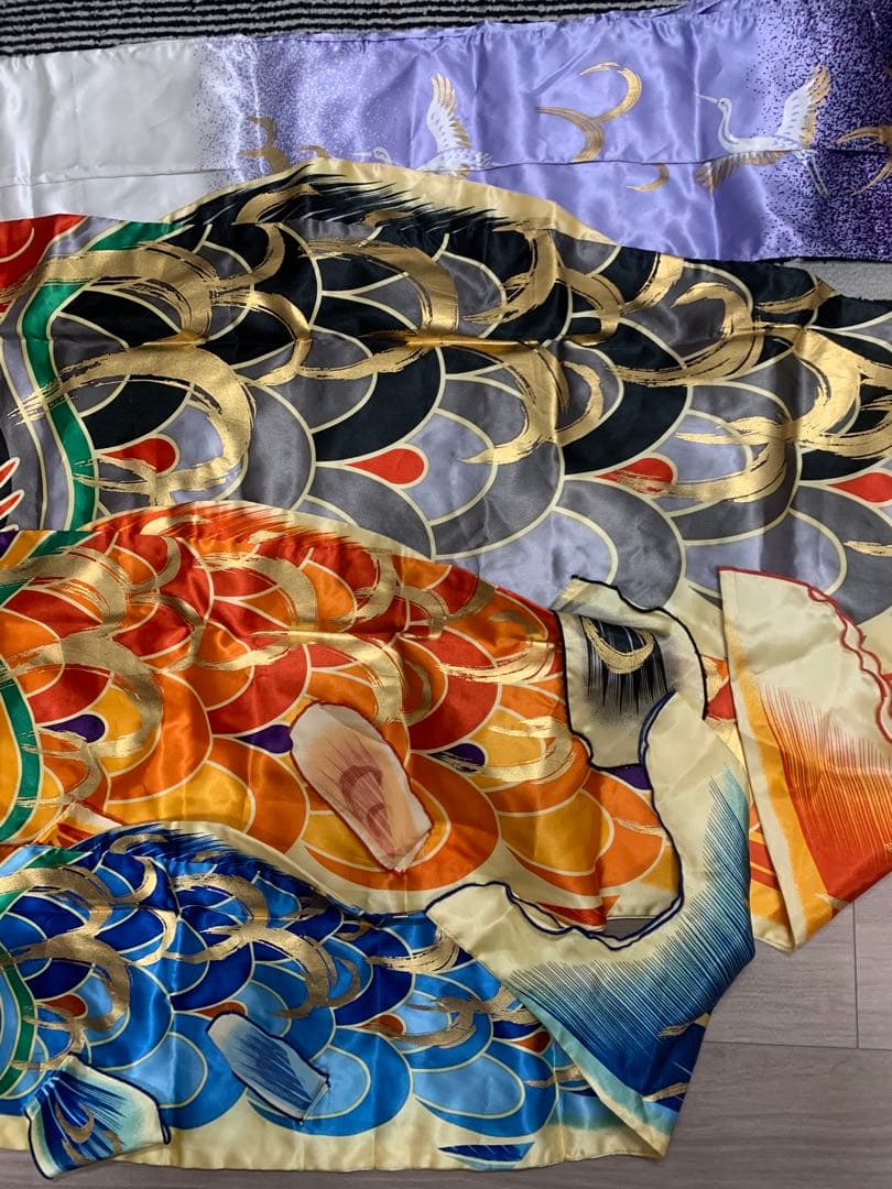 鯉のぼり　皇彩　使用品　1.5Mセット　こいのぼり