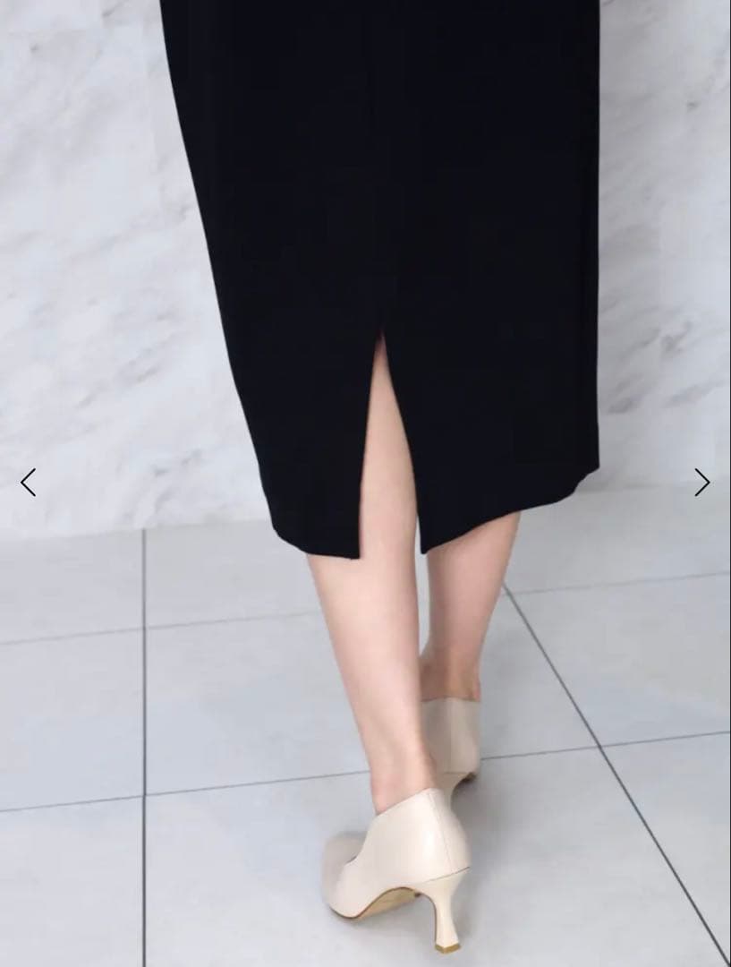 【今期新品未使用】ヤマダヤ　スカーフタイブラウスコンビワンピース　FENNEL