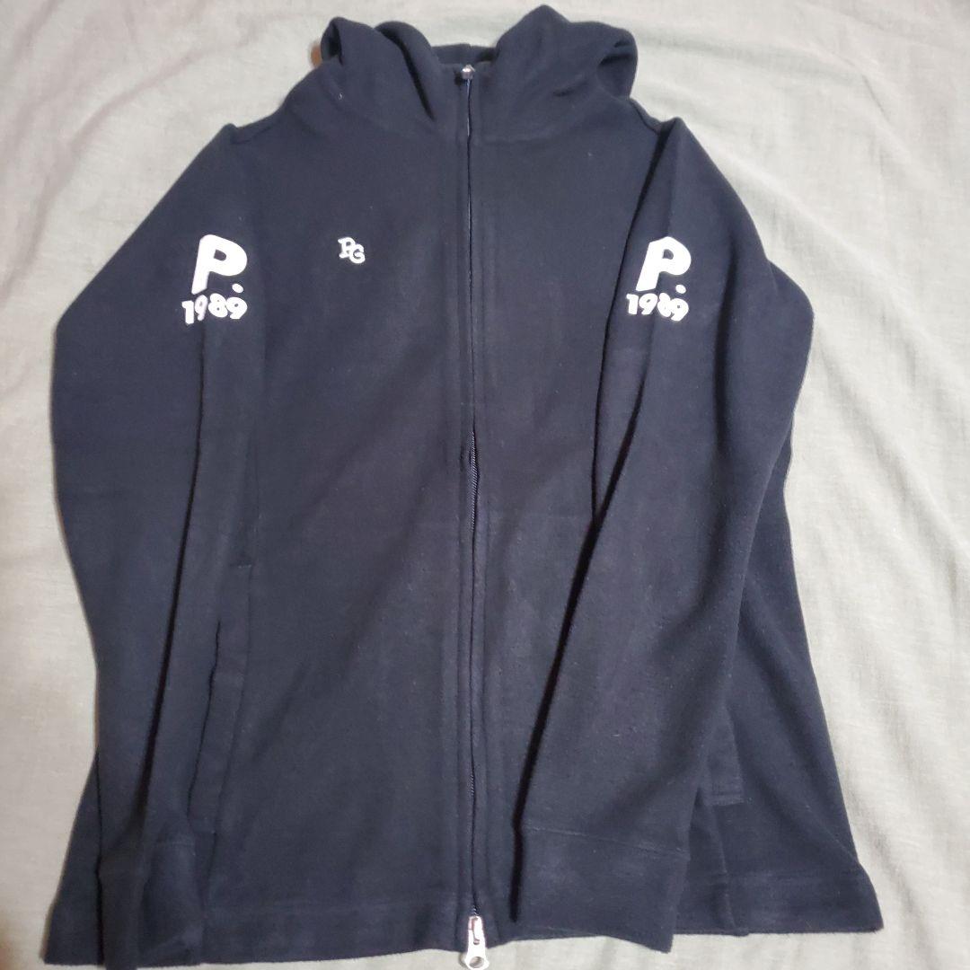 最終値下 パーリーゲイツ フルジップフーディ パーカー サイズ1 ブラック