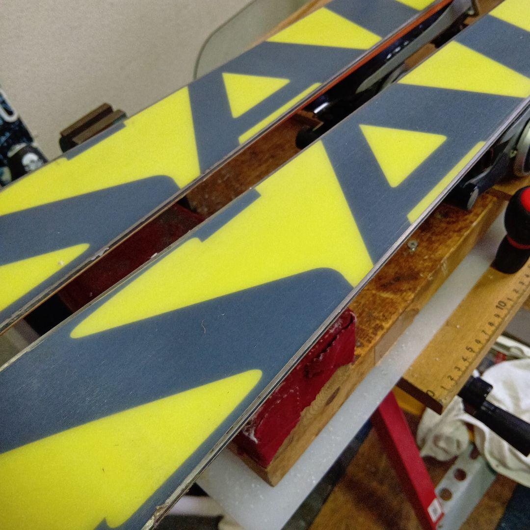 サロモン145cm ブーツ 24.5cm ポール付き …メンテナス済