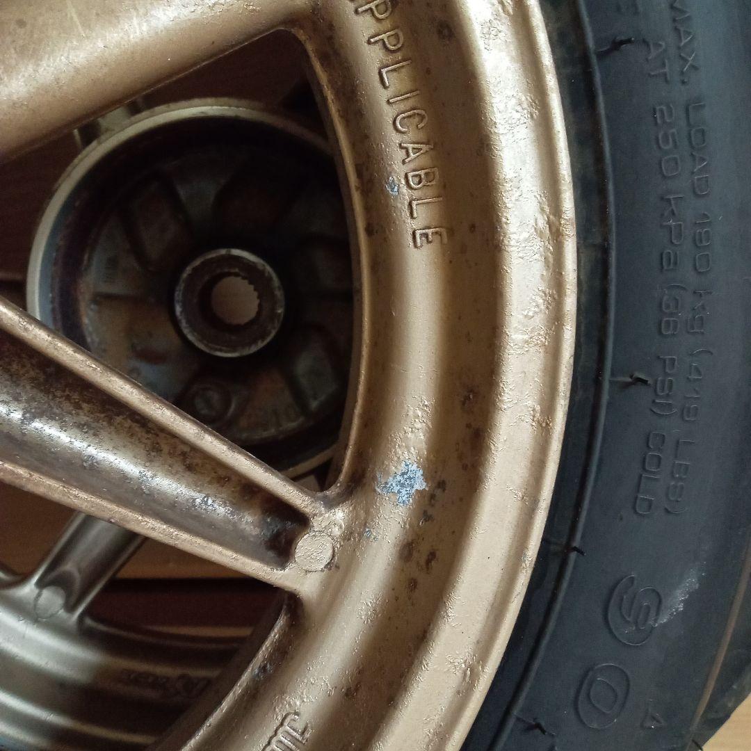 ホンダ AF35　ライブディオZXキャストホイール　前後セット　ディオ　DIO